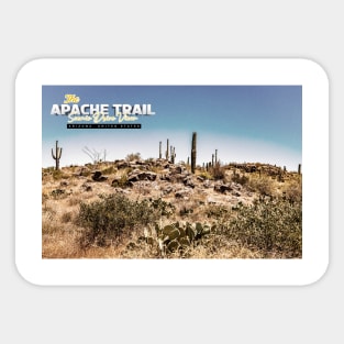 Apache Trail Scenic Drive View Sticker